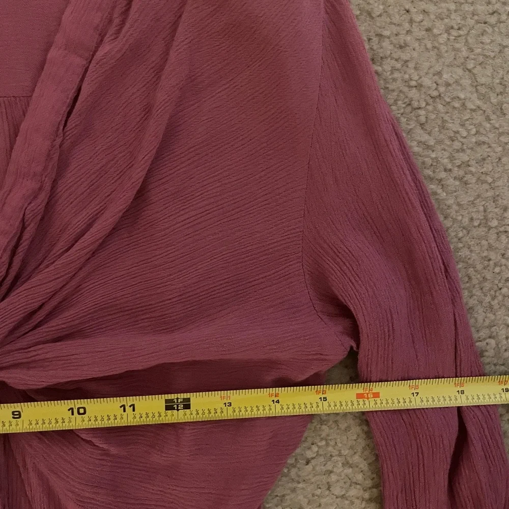 Free People Cover Up Worlds Apart Tunic Deep Plum, Beach Girly Coverup Vacation - Picture 7 of 8